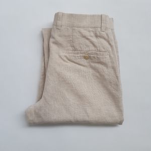 %100 linen pants - size 32 waist - made in Canada